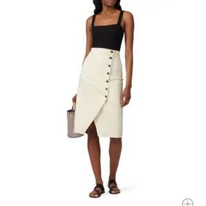 🤍 NWT New! ASTR Full Button RTR Midi Skirt in Cider